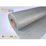1.6mm Silicone Coated Fiberglass Fabric for welding drapes and Removable Insulation Cover for sale
