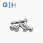 DIN661 Oval Solid Rivets / Solid Round Head Rivet Cold Forging