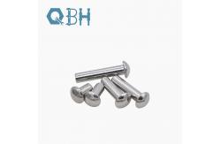 China DIN661 Oval Solid Rivets / Solid Round Head Rivet Cold Forging supplier
