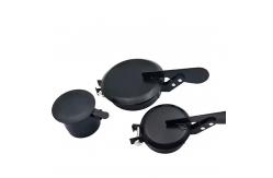 China Customized Parts Black Diesel Generator Rain Cap Accessory Exhaust Pipe Cover supplier