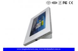 China Rugged Customized Metal Tablet Display Stand For Both Desktop Base supplier