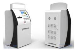 China Self - Service Computer Healthcare Kiosk Touchscreen 3G Indoor  With Barcode Scanner supplier