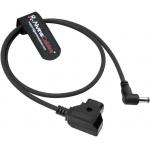 Alvin's Cables Dtap to DC Ultra-Flexible Cable for Atomos Ninja V, 2ft D-tap to 2.1 DC Right Angle Power Cable for Blackmagic Design Video Assist,SmallHD 702,for Feelworld FW568 Monitor for sale