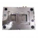 HASCO Base Two Cavity Mould Dual Shot Plastic Injection Mould For Plastic Cover for sale