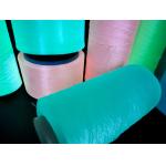Fluorescent Glow Up Yarn Luminous Polyester Yarn 150D Polyester Glowing Yarn Luminous Yarn for sale