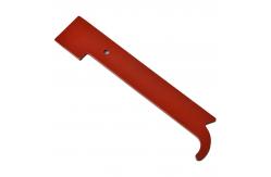 China Honey Bee Hive Tool Uncapping Knife Beekeeping Equipment Red Hive Tool With Hook supplier