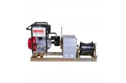 China 5Ton Diesel Cable Pulling Winch 50KN Hand Pulled Fast Winch Cable Puller supplier