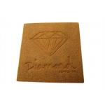 Cool Embossed Leather Patches Custom Leather Name Tags For Flight Jackets Various Shape for sale