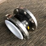 PTFE Lined Single Sphere Rubber Expansion Joint For Flange Connection And Bendable
