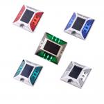 104*123*23mm Red Solar Aluminium Road Stud for Long-Lasting Road Illumination for sale