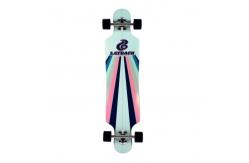 China Layback Longboards Sunstripe Drop-Through White Longboard Complete Skateboard - 9.75 x 40 supplier