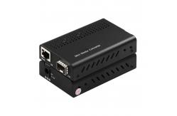 China 1G 10G Unmanaged Copper SFP+ Fiber Ethernet Media Converter DC12V With DIP supplier