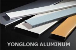 China Red 6060 6061 6063 Aluminum Curtain Wall Profile 1.2 / 1.4 Thinckness supplier