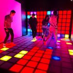 Active Floor Interactive Projection Tiles Game Led Floor Indoor Games For Active Kids for sale