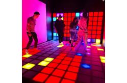 China Interactive Led Floor Activate Game Led Floor 30x30cm Interactive Light supplier