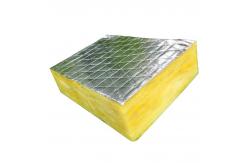 China A1 Grade Glass Wool Acoustic Insulation With Aluminium Foil supplier