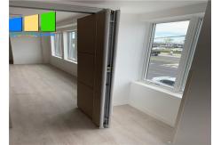 China Soft Cover Folding Sliding Operable Partition Walls Acoustic Conference Room Dividers supplier