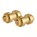 Tubomart Shark Bite Fitting Hot Sale Brass Push Fittings Water Pumbing Materials Fittings Brass Tee Elbow Brass Fittings for sale