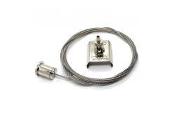 China Wire Cable Gripper Suspension Kit With Aluminum Panel Clip For XTSC Track supplier