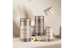 China Personal Care PET Bottle Container Deodorant Stick Containers Round Shape supplier