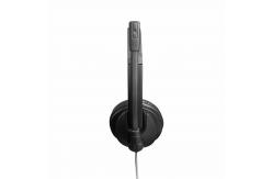 China Traffic USB Wired Noise Cancelling Headset Adjustable Volume Headphones supplier