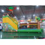 Fire Retardant 8 X 6M Inflatable Zoo Playground For Teenager