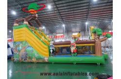 China Fire Retardant 8 X 6M Inflatable Zoo Playground For Teenager supplier