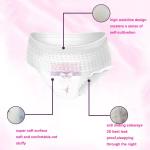 Breathable Ladies Sanitary Napkins Adhesive Yes Menstrual Pants for sale