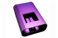 China Satin Anodized / Powder Painted Aluminum Extrusions For Electronics / Electrical Covers supplier