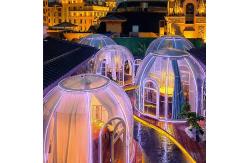 China Weather Proof Polycarbonate Dome Tent Wind Resistance Weather Bubble Tent supplier