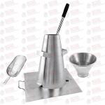 Slump Cone Set Sprayed Steel Concrete Testing Equipment for sale