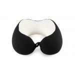 Black Travel Neck Pillow Scientifically Proven Super Soft Memory Form Neck Pillow for sale