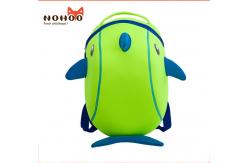 China Soft Neoprene Waterproof Kids Backpack Lightweight Dolphins Pattern supplier