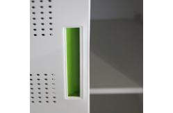 China Knock Down Sliding Door Metal Filing Cabinets With Handle Lock supplier