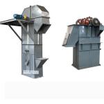 0.5m/S Single Bucket Elevator With Big Hopper Grain Bucket Lift for sale