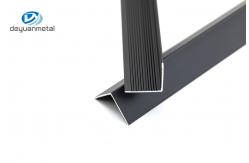 China 6063 Aluminium Channel Profiles Edging Protector 0.8-1.5mm Thickness supplier