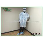 Tyvek SMS MP PP Single Use Lab Coat With Velcro for sale