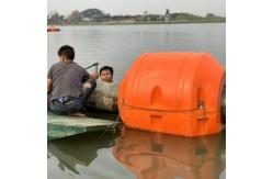 China Heavy Duty HDPE Pipe Floaters With Buoyancy UV Resistance And Impact Resistance supplier