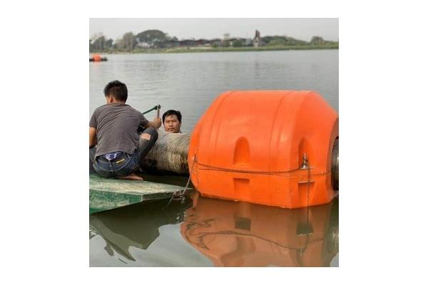 Heavy Duty HDPE Pipe Floaters With Buoyancy UV Resistance And Impact Resistance