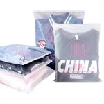 CTCX Sacs En Plastique Custom Clothing Ziplock Bags Printed Frosted Pvc Zipper Bag Plastic Zip Sac Plastique Custom Zip Bag for sale