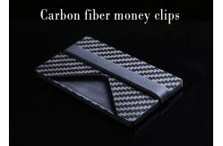 China Custom Size Thin Carbon Fiber Money Clip Card Holder supplier