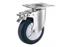 China TPR 	Industrial Casters Wheels Medium Duty Heavy Duty Steel Castors supplier