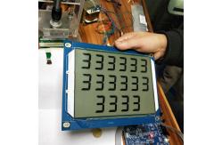 China 4.8V Electronic Lcd Display 664 Fule Dispenser TN Segment 130PIN White Backlight supplier