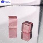 China Pink Sapphire Raw Material Lab-made Sapphire Gemstone Flawlessness Mohs Hardness Of 9 factory