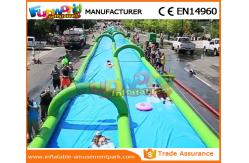 China City 1000 Ft Inflatable Slip N Slide , Commercial Grade Inflatable Bouncy Slide supplier
