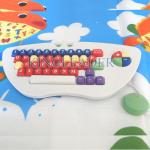 Water-proof and drop-proof design children color keyboard K-800 for sale