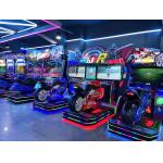 Coin Pusher HD 2 Player Racing Arcade Machine Motorbike Arcade Machiner 400W