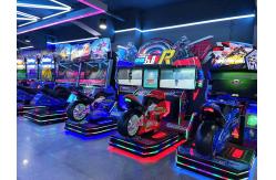 China Speed R Double Players Motorcycle Arcade Game Machine Coin Operation supplier