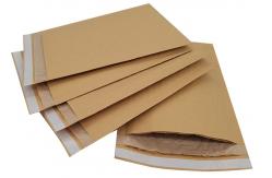 China Kraft Paper No Plastic Eco Friendly Padded Mailers With Self Seal supplier
