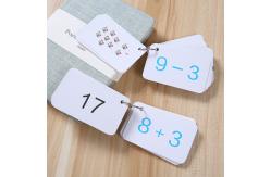 China Picture English Words Flash Cards Toddlers Babies Learning Matte Varnishing supplier